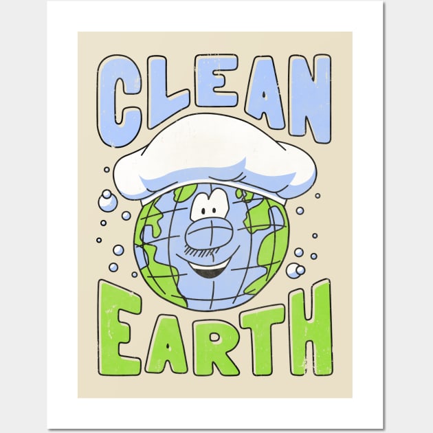 Clean Earth Wall Art by BareHugz